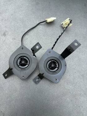 099-20027 Jeep 84-96 Cherokee Xj Comanche Mj Oem Jensen Under Dash Tweeters Speakers Set