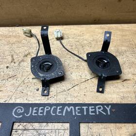 36001123 Jeep 84-96 Cherokee Oem Jensen Dash Tweeters Speakers Pair