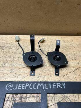 56002013 Jeep 84-96 Cherokee Oem Jensen Dash Tweeters Speakers Pair