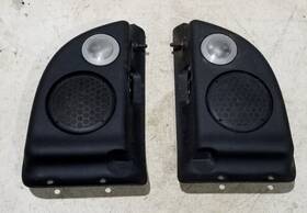 5hu98dx9ae Jeep Wrangler Tj Oem Overhead Sound Pod Pair Speaker Dome Lights 2003-2006
