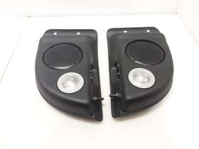 644.am8503 Jeep Tj Wrangler Rear Speaker Pods W Dome Lights 2003 2004 2005 2006