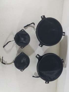 644.ch9216 Jeep Jk Wrangler Oem Dash 2 Alpine Speakers And Tweeters 2015 2016 2017