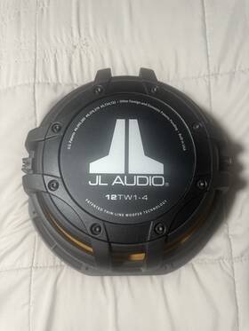 01863jcdb Jl Audio 12tw1-4 Subwoofer Shallow Mount