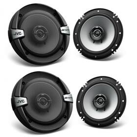 Cs-dr162 Jvc Csdr162 2 2-pairs 200w Rms 6.5 Inch 2-way Coaxial Car Speakers