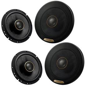 Xr-1701 Kenwood Xr1701 2 400w Rms 6.5 Inch Coaxial Speaker System Pairs