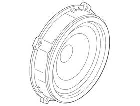 96340-m6200 Kia Genuine Rear Dr Speaker