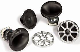 10km65002-2 Kicker Marine / Boat Sub Audio 6.5 Inch Speaker Component Set Horn-loaded 2-way 400w
