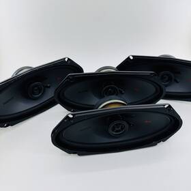 44ksc41004 Kicker 4 K5 Ksc4100 Coaxial 4-ohm 4x10 Inch Car Stereo Speakers With Tweeters Oval
