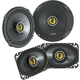 46csc464 Kicker 46csc654 Csc654 6.5 Inch 4 X6 Cs Series Coaxial Speakers