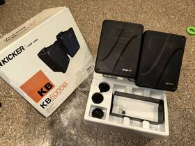 Kb6000b Kicker Kb 6000b Out Door Loud Speakers 150w - New