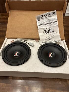 Rs60.2 Kicker Stillwater Designs R6 6.5 Inch Resolution Midrange