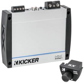 Kic16-40kxm12001-cert-rs Kicker Tent Sale 40kxm1200.1 Marine Audio Amp Boat Class D 1200w Sub Amplifier Kxm1200.1