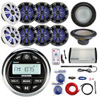 Kmc2 Kmc2-43km654lcw-43kmw104-40kxm8005-09dpk8-20b Road Entertainment Marine Audio Bundle Bluetooth Radio Subwoofer 728120453017