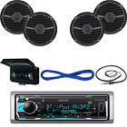 Kmrm318bt-acm3b-rm0652b-ekmr14g50-ekmr1 Kenwood Rockford Fosgate Bluetooth Marine Usb Receiver Antenna 604697422956