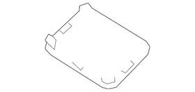 Lr097597 Land-rover Genuine Speaker Grille
