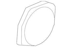 Lr098896 Land-rover Genuine Rear Dr Speaker