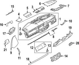 Lr171018 Land-rover Genuine Outer Grille Lr171018 Land-rover Genuine Outer Grille