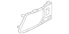 Lr174204 Land-rover Genuine Speaker Cover