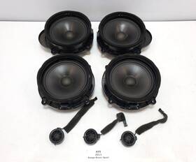 Xqm500500 Land Rover 10-13 Oem Range Sport L320 Front Rear Speaker Tweeter Harman Kardon Set