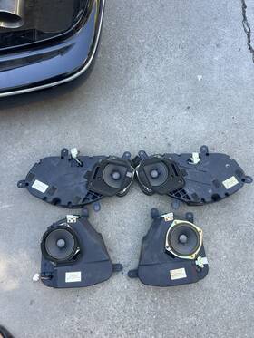 86150-50060 Lexus 90-94 Ucf10 Ls400 Set Of 4 Front Rear Left Right Door Speaker Box Oem