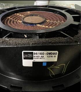 861600ws70 Lexus Is F Rear Subwoofer Speaker Mark Levinson 08-14 86160 - 0wd80