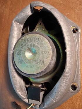 F6vf-18808-aa Lincoln 1995-1997 Towncar Oem Premium Front Left Right Door Speaker With Foam