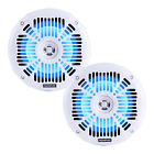 Mxa602slw Ma602slw Memphis Audio Mxa Oem Fit White Speakers Led 702588206118