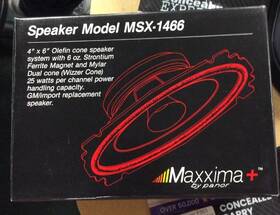Msx-1466 Maxxima By Panor Speaker Model Nib