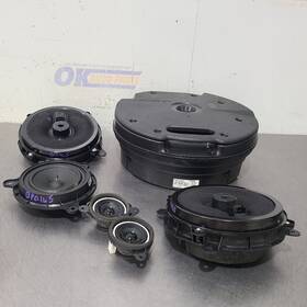 644.mz1819 Mazda 19 2019 Cx-9 Signature Doors Tweeters And Subwoofer In Bose Speaker Set