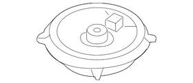Bdje-66-960 Mazda Genuine Pkg Tray Speaker
