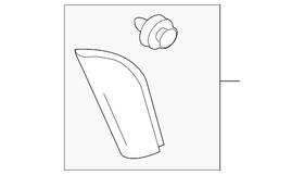D651-69-171a Mazda Genuine Upper Trim Panel D651-69-171a Mazda Genuine Upper Trim Panel