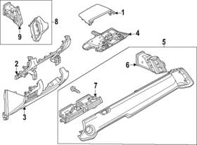 Dn4e-55-530-02 Mazda Genuine Speaker Grille Dn4e-55-530-02 Mazda Genuine Speaker Grille