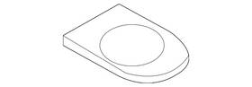 Mazda Eg21-55-530c Genuine Speaker Grille
