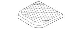 Mazda Gk2a-68-3s1-02 Genuine Speaker Grille