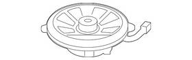Gs3m-66-96z Mazda Genuine Pkg Tray Speaker Gs3m-66-96z Mazda Genuine Pkg Tray Speaker