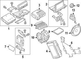 N270-66-960 Mazda Genuine Rear Speaker