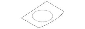 Ne51-55-530c-02 Mazda Genuine Speaker Grille