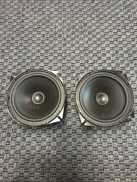 40-100w Mb Quart 676596 2 Midrange Qm 130 Car Audio Speakers - 4 Ohms Made In Germany