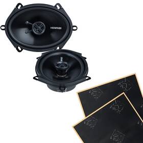 Srx572v Memphis Sdbsk2 5x7 Street Reference Coaxial Speakers With Sound Damping