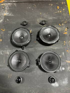 A4638201202 Mercedes 1990-2018 C463/550 G-class G-wagon X4 Door Speakers 4x Tweeters H&k