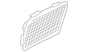 177-730-18-01-64-9051 Mercedes-benz Genuine Speaker Grille