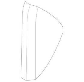 204-723-11-08-9051 Mercedes-benz Genuine Cover