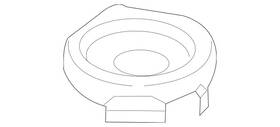 205-820-09-02 Mercedes-benz Genuine Speaker