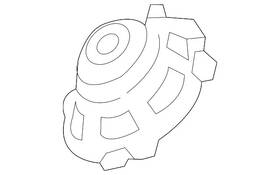 205-820-10-02-64 Mercedes-benz Genuine Speaker