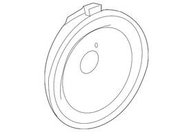 212-820-00-76 Mercedes-benz Genuine Speaker