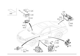 221-820-02-02 Mercedes-benz Genuine Speaker