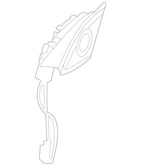 223-720-78-03-2c41 Mercedes-benz Genuine Cover Trim
