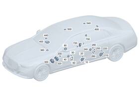 223-820-70-00 Mercedes-benz Genuine Speaker 223-820-70-00 Mercedes-benz Genuine Speaker