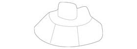 Mercedes-benz 223-820-72-00 Genuine Mercedes-benz Speaker