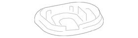 232-727-36-00-64-2c41 Mercedes-benz Genuine Cover Trim